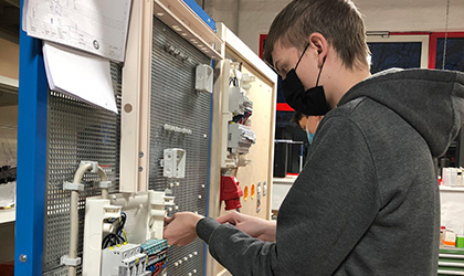 2. Werkstattwoche bei Elektro Lehmann in Bad Lausick