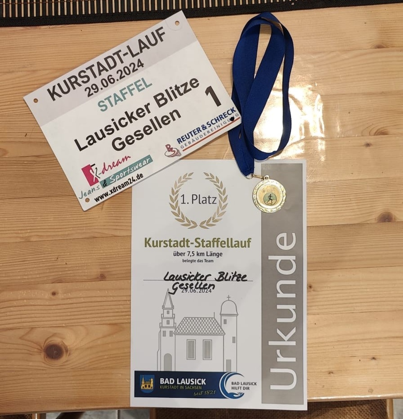 Kurstadtlauf 2024 bei Elektro Lehmann in Bad Lausick