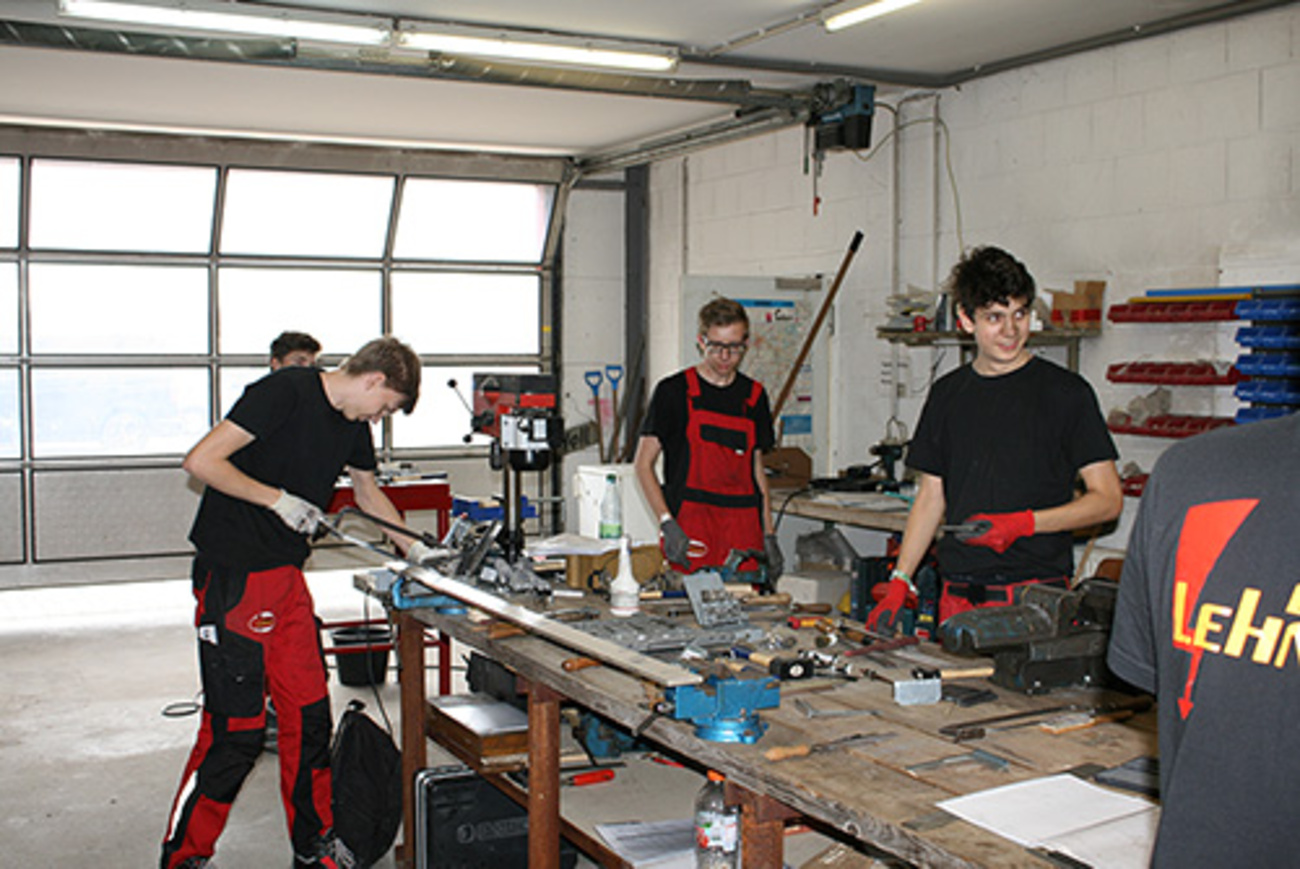 1. Werkstattwoche bei Elektro Lehmann in Bad Lausick