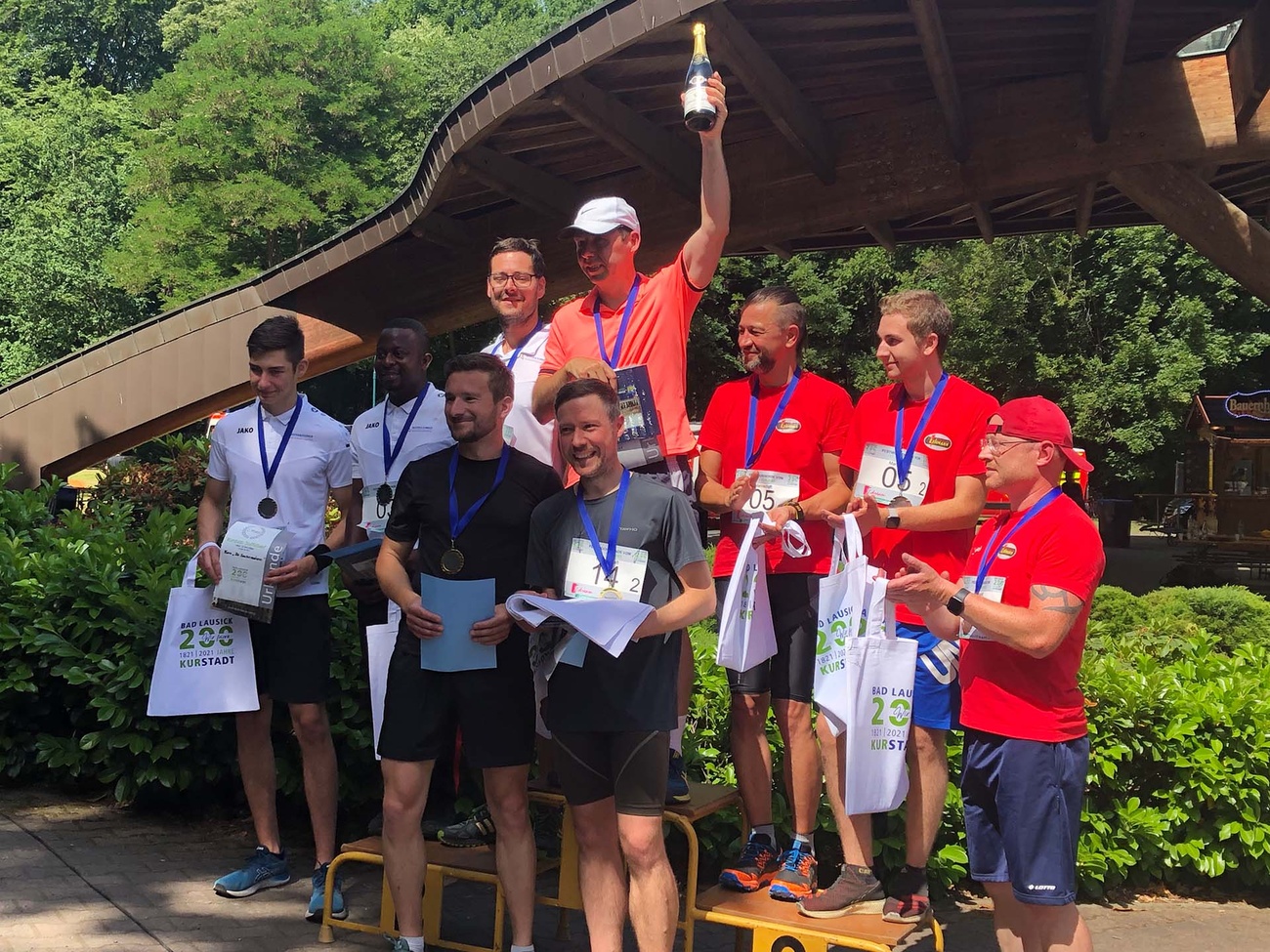 Kurstadtlauf am 18.06.2022 bei Elektro Lehmann in Bad Lausick